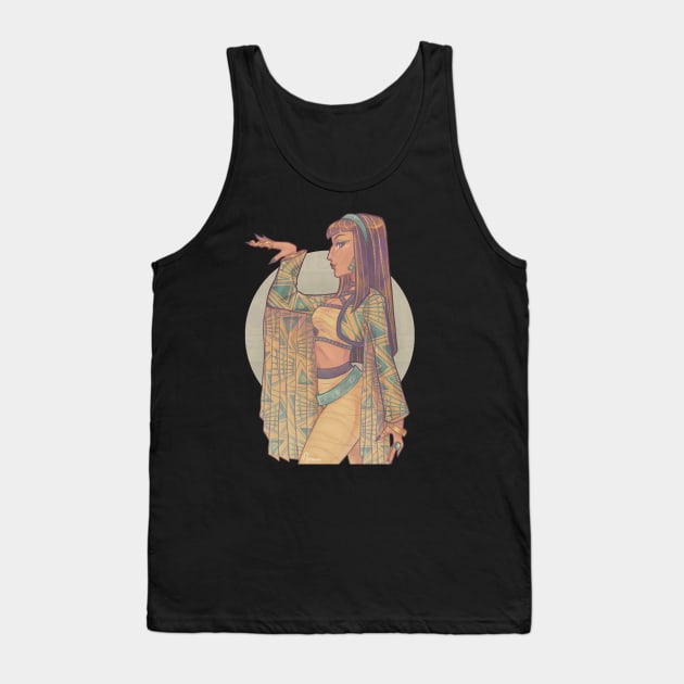 Cleo de Nile Tank Top by Anemonaii